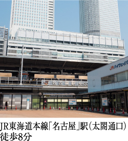 JR東海道本線「名古屋」駅（太閤通口） 徒歩10分